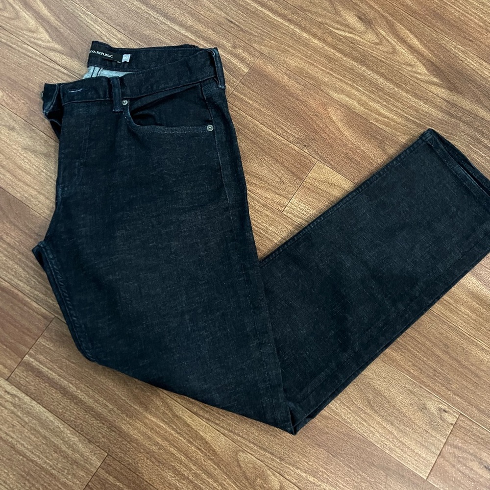 Mens banana republic 32 r dark jeans